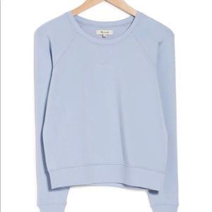 Madewell Crew Neck Raglan Sleeve Sweatshirt